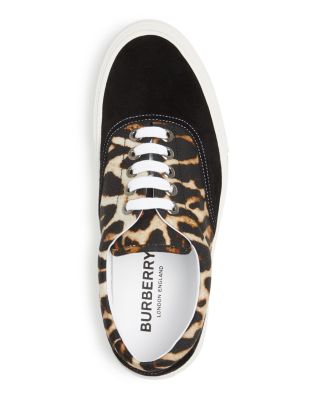 burberry leopard print sneakers