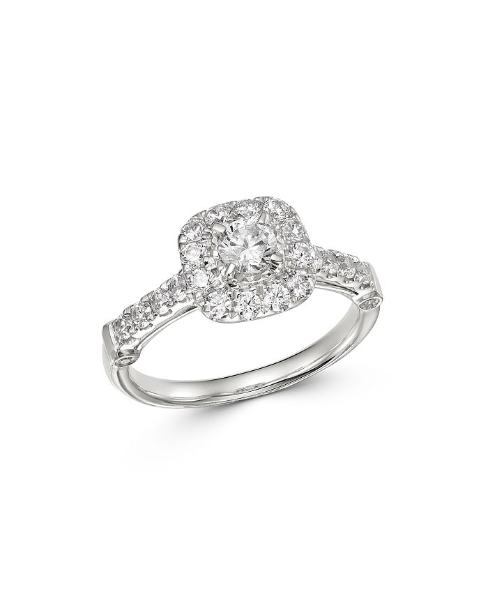 Bloomingdale's Diamond Engagement Ring In 14k White Gold, 1.0 Ct. T.w. - 100% Exclusive