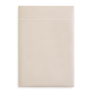 Matouk Luca Satin Stitch Flat Sheet, King In Beech