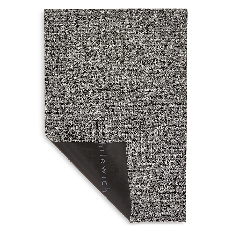 Chilewich Heathered Shag Big Mat, 36 X 60 In Gray