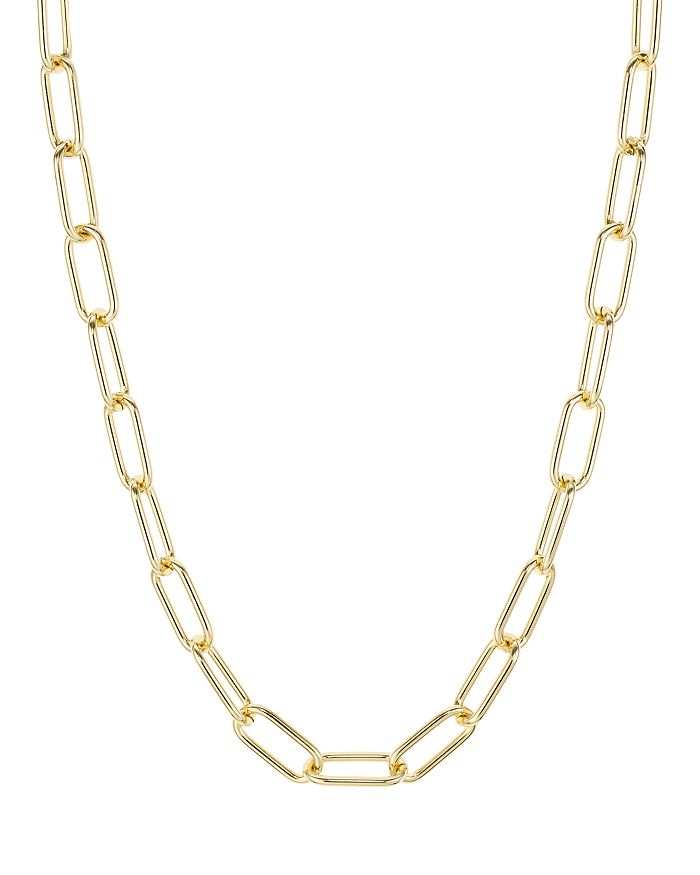 Shop Aqua Chain Necklace, 32 - 100% Exclusive In Gold