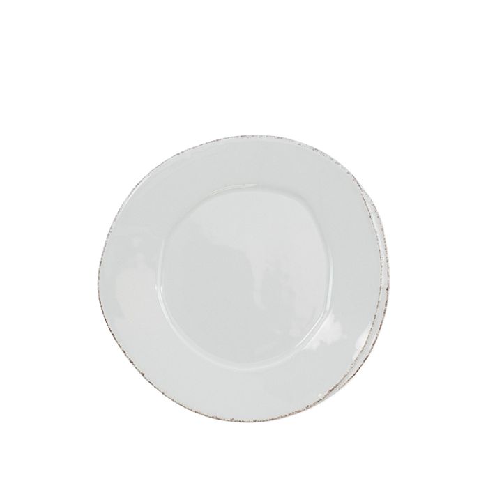 Shop Vietri Lastra Salad Plate In Light Gray
