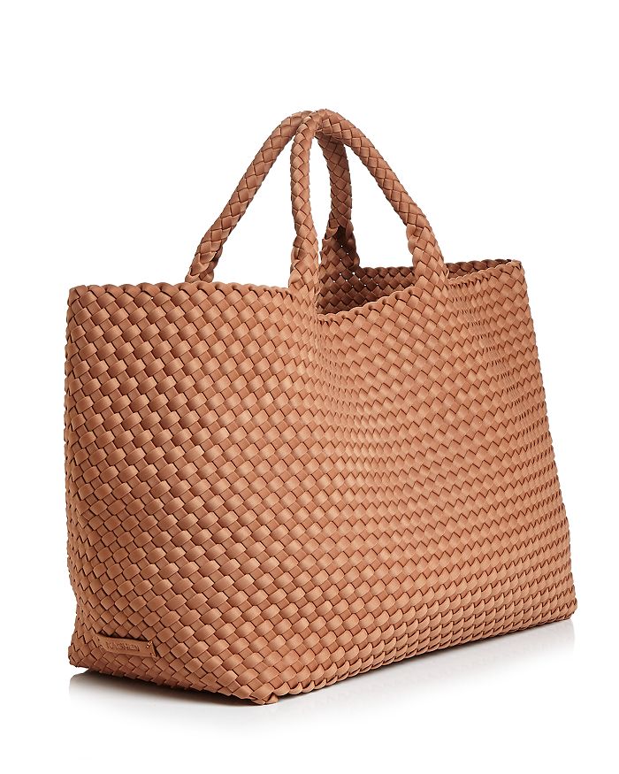 Naghedi St. Barths Large Woven Tote In Cocoa | ModeSens