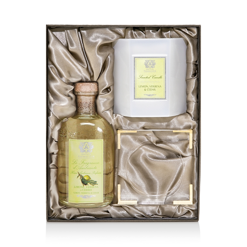 Antica Farmacista Lemon, Verbena & Cedar Home Ambiance Gift Set In Multi