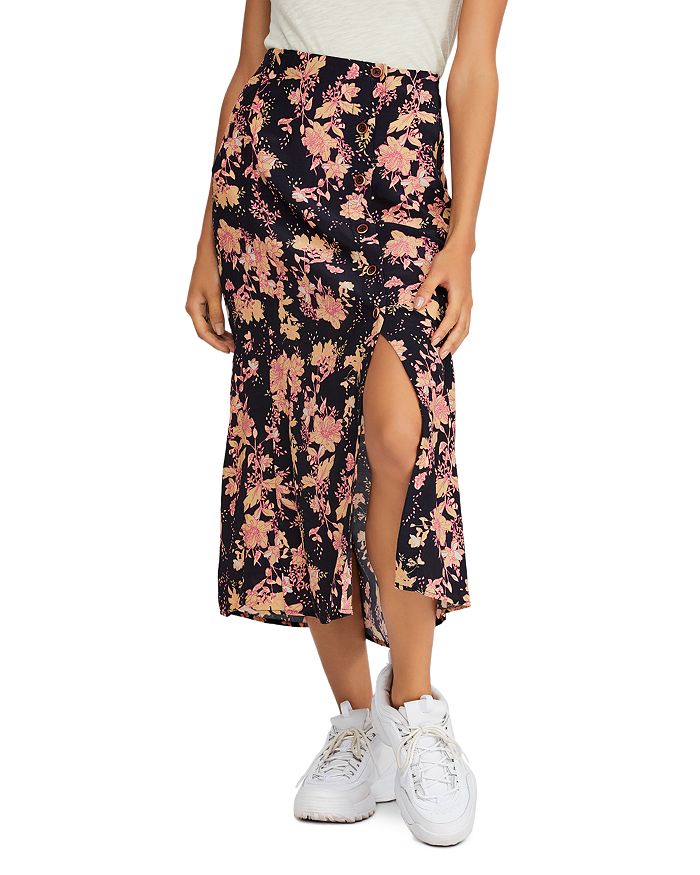Free people retro hotsell love midi skirt