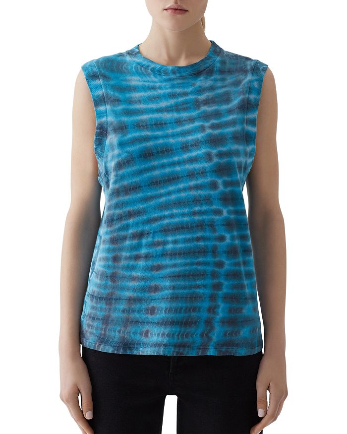 AGOLDE FUTURA TIE-DYED MUSCLE TEE,A7011E