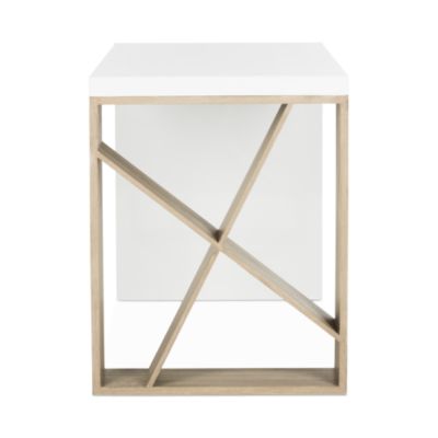 Couture Carlene Modern Scandinavian Side Storage Desk