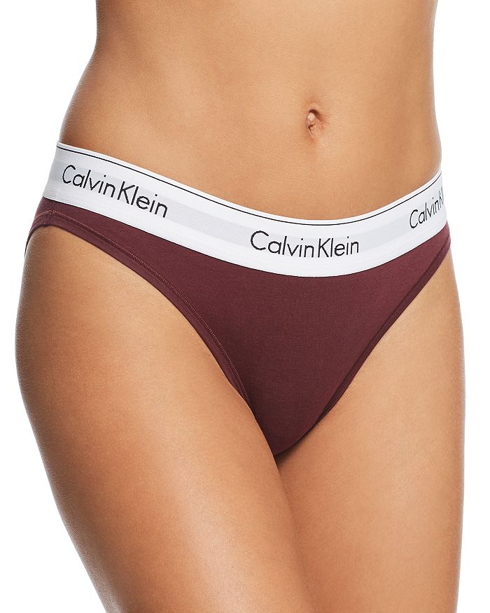 Calvin Klein Underwear Modern Cotton Bikini (Splash of Grape
