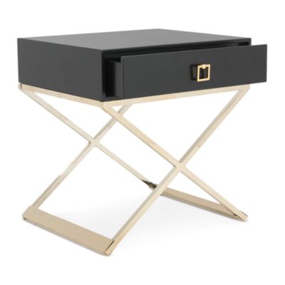 Zarina Modern Cross Leg End Table