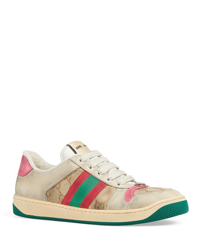 Women's screener deals leather sneaker