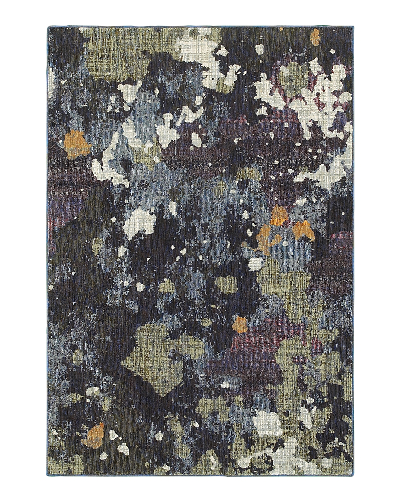 Oriental Weavers Evolution 8029a Area Rug, 3'3 X 5'2 In Navy/green