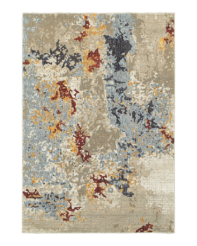 Oriental Weavers Evolution 8043k Area Rug, 1'10 X 3'2 In Beige/blue