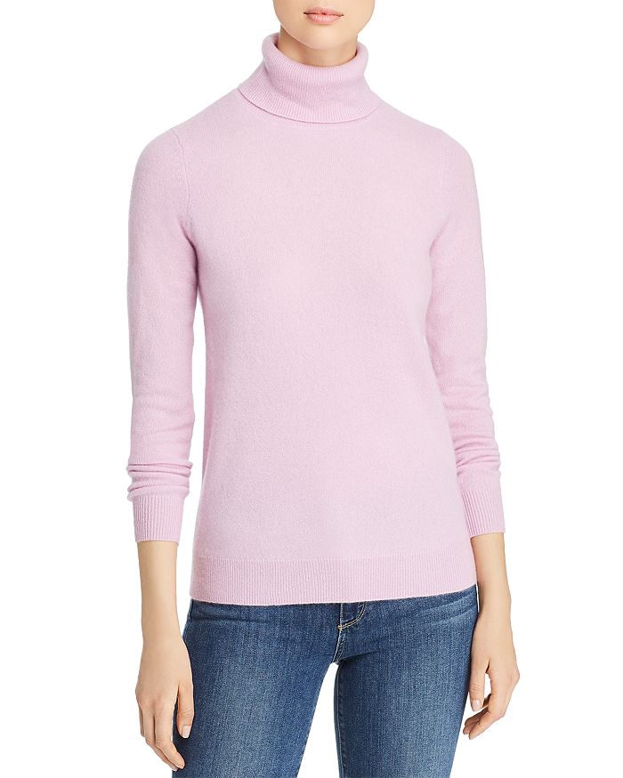 C By Bloomingdale's Cashmere Turtleneck Sweater - 100% Exclusive In Rosy Lilac