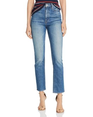 MOTHER The Dazzler Straight-Leg Jeans 