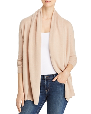 C By Bloomingdale's Cashmere Open-front Cardigan - 100% Exclusive In Honey