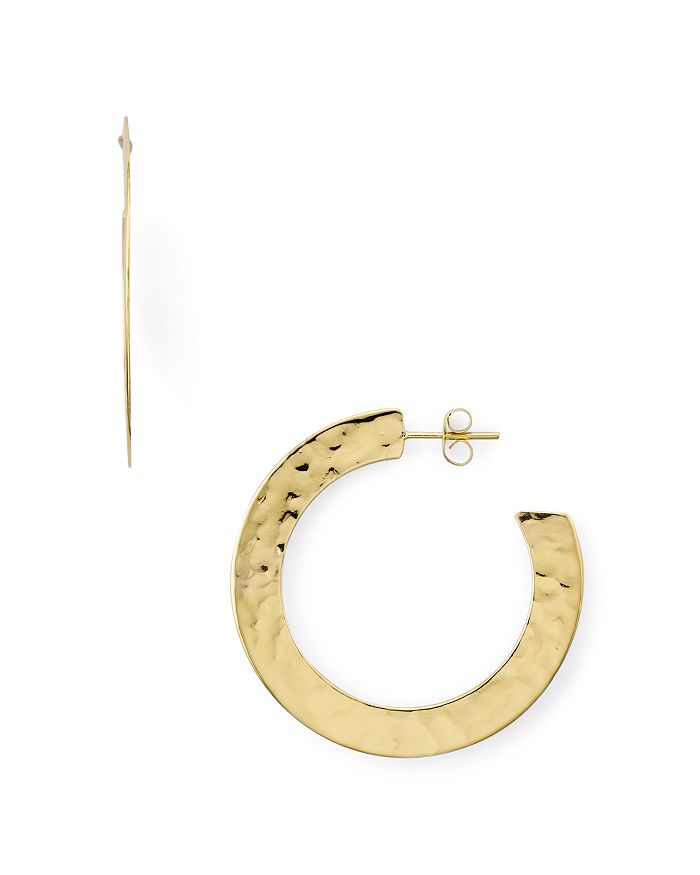 Argento Vivo St. Barts Hoop Earrings In 18k Gold-plated Sterling Silver