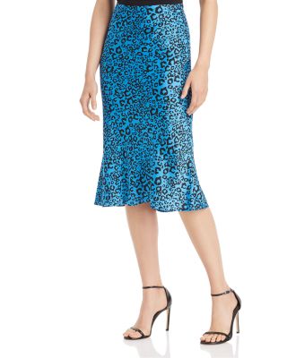 aqua midi slip skirt