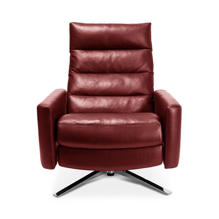 American Leather Cirrus Comfort Air Recliner In Dolce Red