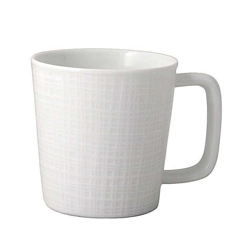 Bernardaud Organza Mug In White