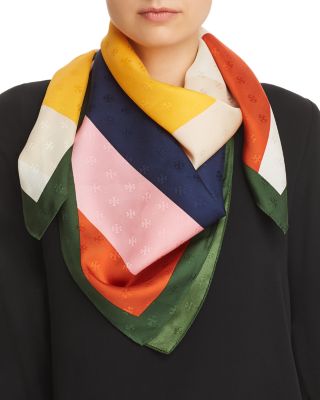 silk scarf tory burch