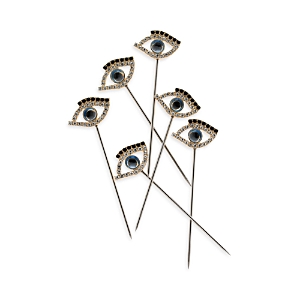 Joanna Buchanan Evil Eye Cocktail Picks, Set of 6