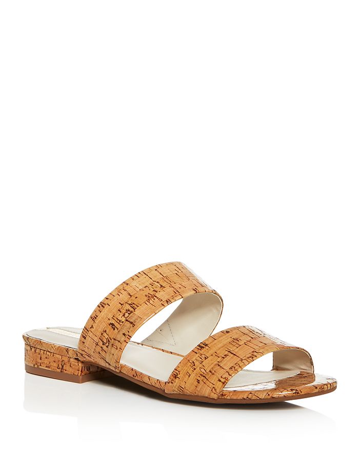 Kenneth Cole Women s Viola Low Heel Slide Sandals Bloomingdale s