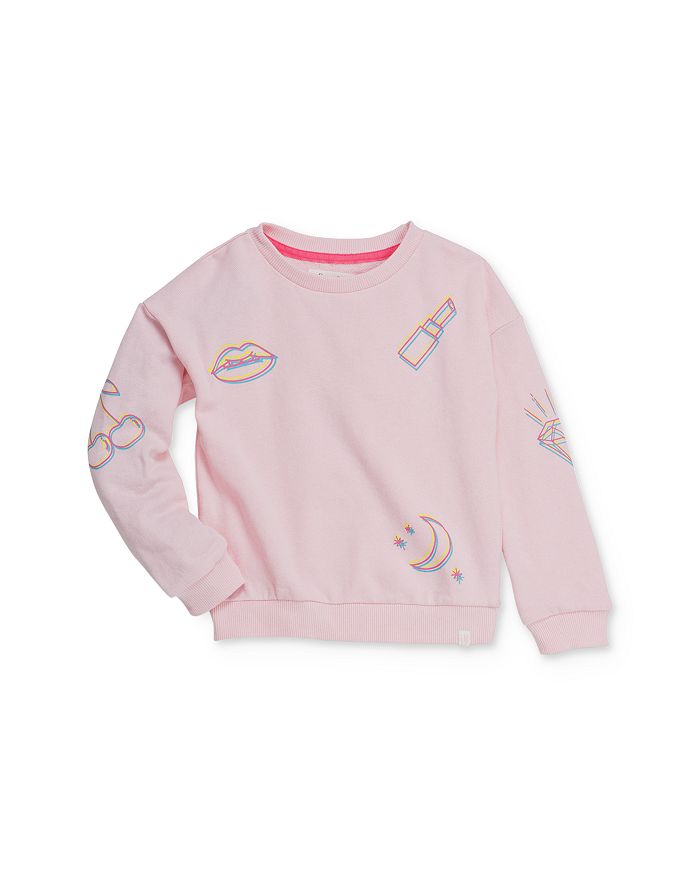 Sovereign Code Girls' Makeup Sweatshirt - Little Kid, Big Kid In Blush