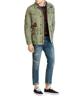 Polo Ralph Lauren Twill Military Jacket | Bloomingdale's