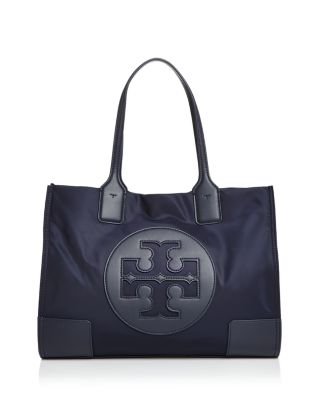 tory burch ella tote navy