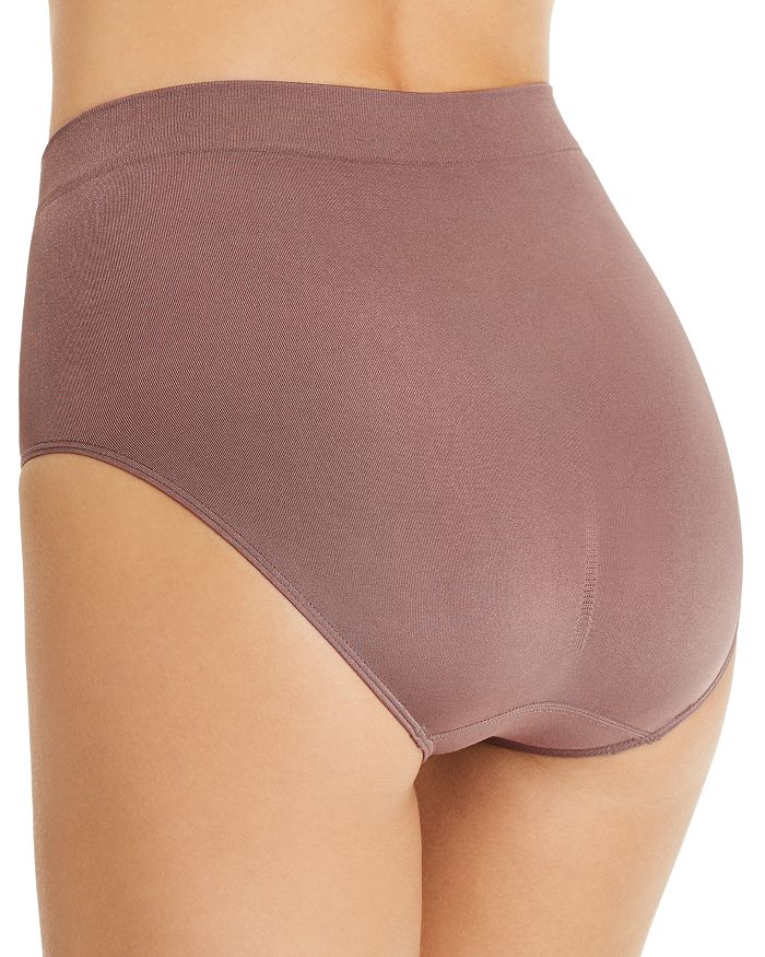 Shop Wacoal B.smooth Seamless Briefs In Deep Taupe