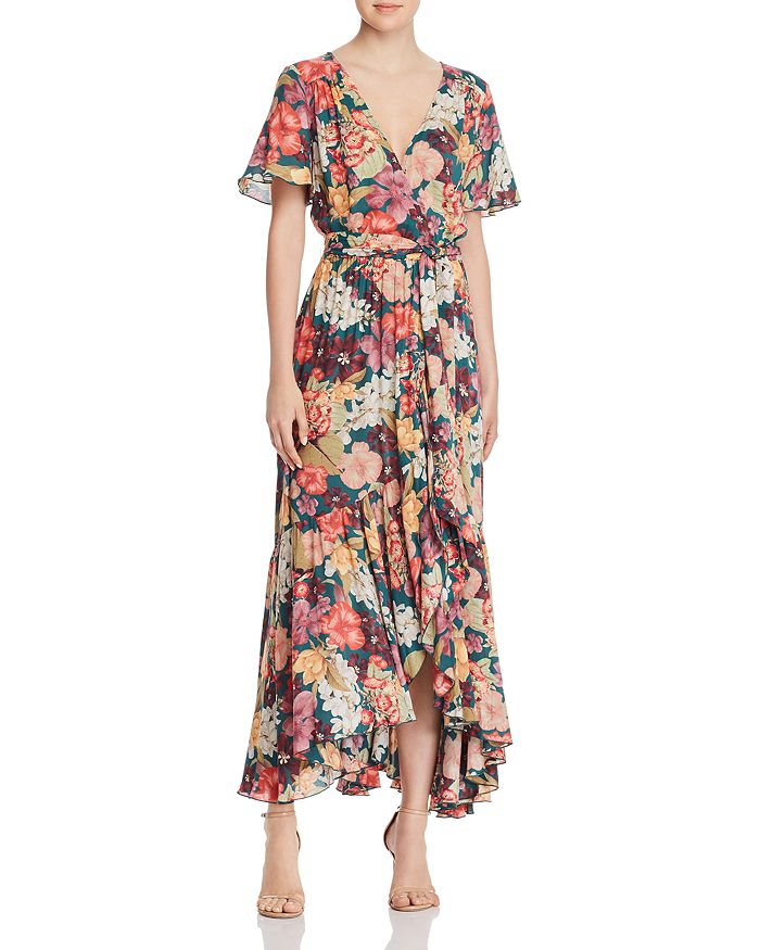 Johnny was wrap dress on sale