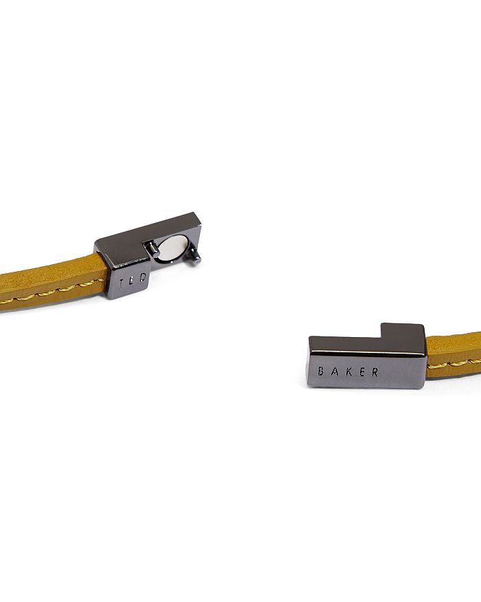 TED BAKER CRINK STITCHED WRAP BRACELET