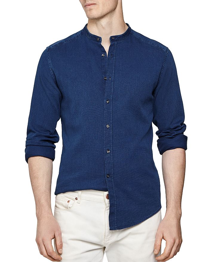 REISS Caffrey Airtech Slim Fit Shirt | Bloomingdale's