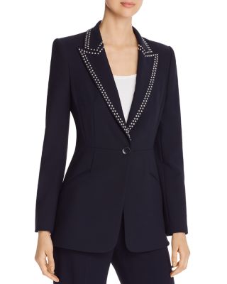 studded blazer