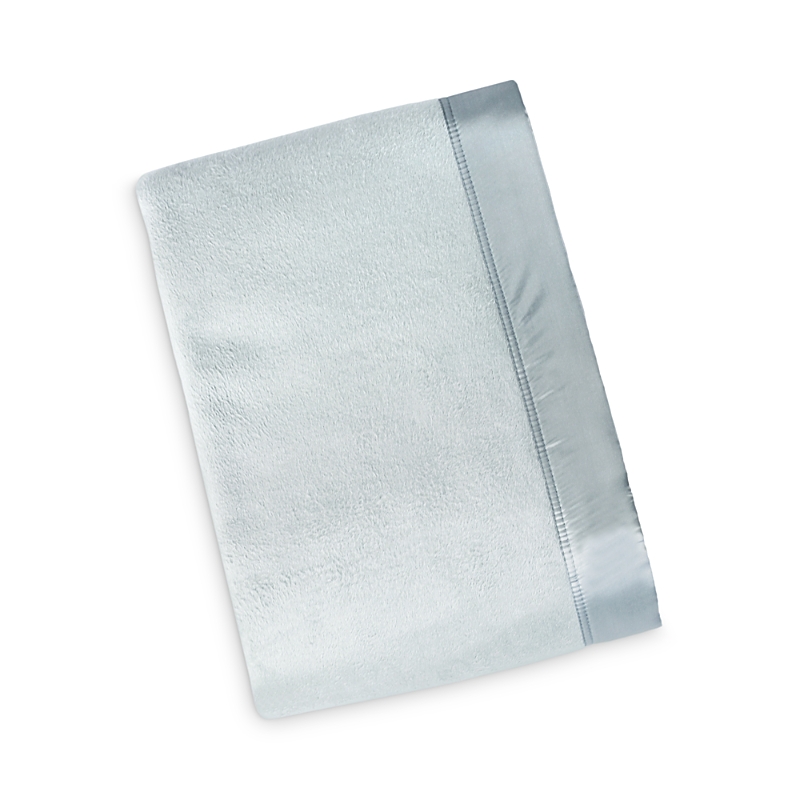 Melange Home Plaza Silk Blanket, King In Blue