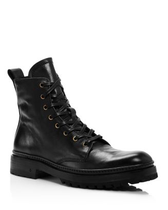 John Varvatos Black Leather Multi-Prong Boot Amazon.com | John Varvatos Men main image 3