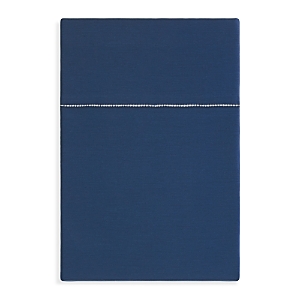 Sferra Giotto Flat Sheet, Full/queen In Blue