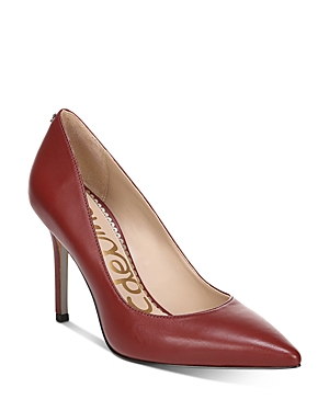 SAM EDELMAN WOMEN'S HAZEL POINTED TOE HIGH-HEEL PUMPS,E56386L