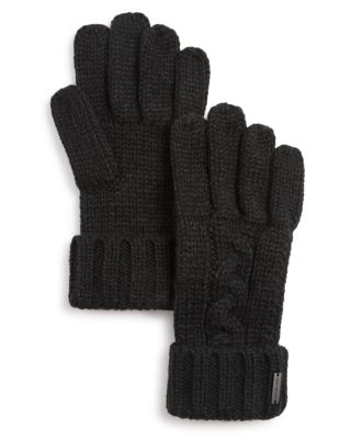 michael kors knit gloves