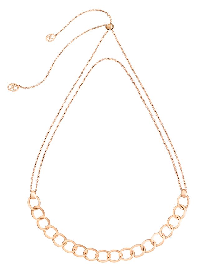 Shop Pomellato 18k Rose Gold Brera Adjustable Choker Necklace