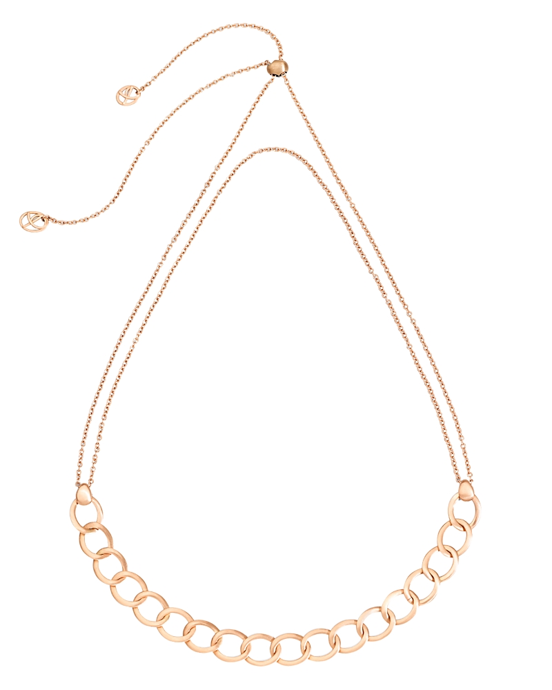 Pomellato 18K Rose Gold Brera Adjustable Choker Necklace