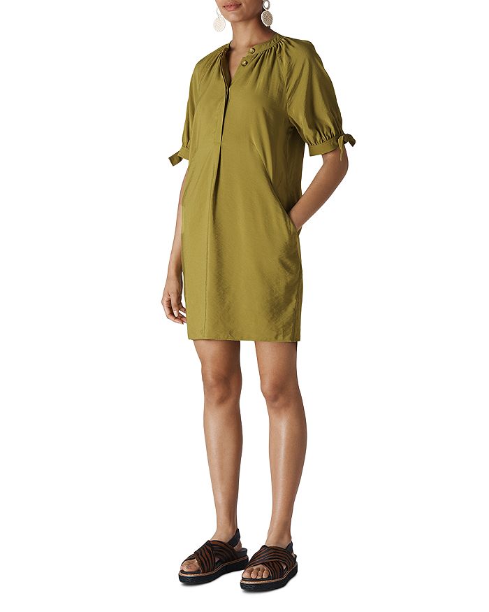 Whistles Celestine HalfPlacket Dress Bloomingdale's