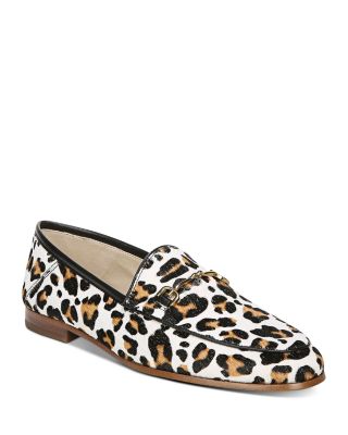 Loraine Leopard Print Loafers 