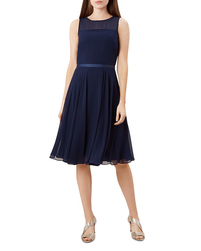 HOBBS LONDON Abigale FitandFlare Dress Bloomingdale's
