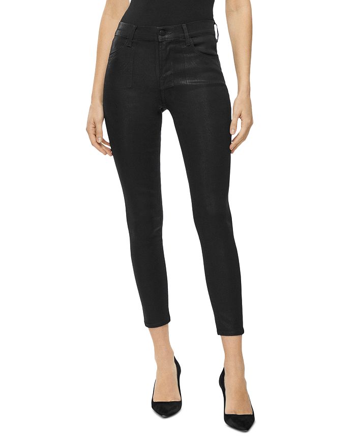 J Brand Alana High Rise Cropped Skinny Jeans in Fearful | Bloomingdale's
