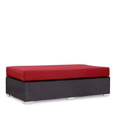 Modway - Convene Outdoor Patio Rectangle Ottoman