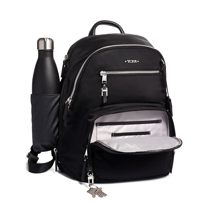 Tumi Voyageur Hilden Nylon Backpack In Black/silver | ModeSens
