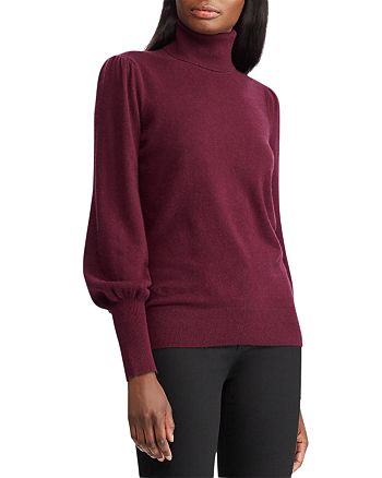 Ralph Lauren Washable Cashmere Turtleneck Sweater - 100% Exclusive |  Bloomingdale's