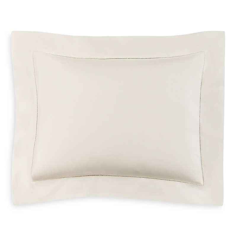 Sferra Giza 45 Percale Standard Sham In Ivory