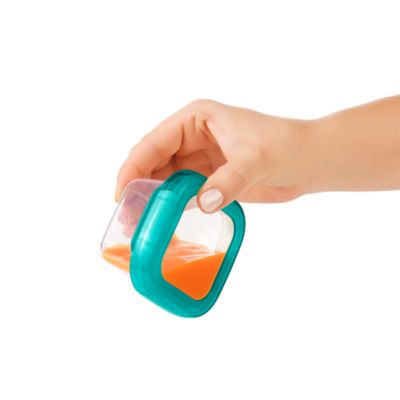 Tot 4-Piece Baby Blocks Freezer Storage Containers